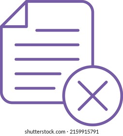 Delete vector icon. Can be used for printing, mobile and web applications.