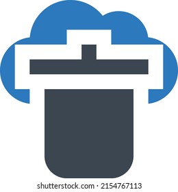 delete Vector illustration on a transparent background.Premium quality symbols.Glyphs vector icon for concept and graphic design.