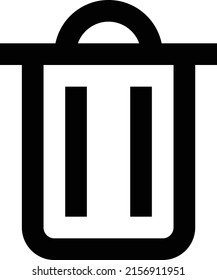 delete Vector illustration on a transparent background.Premium quality symmbols.Stroke vector icon for concept and graphic design.