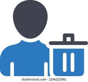 delete Vector illustration on a transparent background. Premium quality symmbols. Glyphs vector icons for concept and graphic design. 
