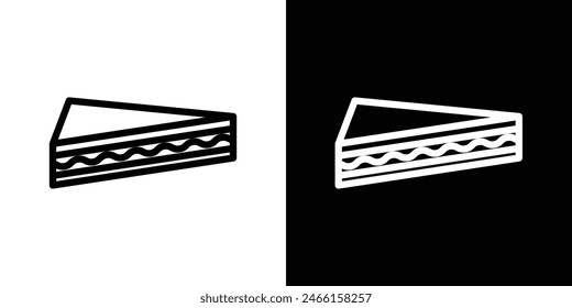 Deli Icon Set. Symbols for Sandwiches and Deli Items.