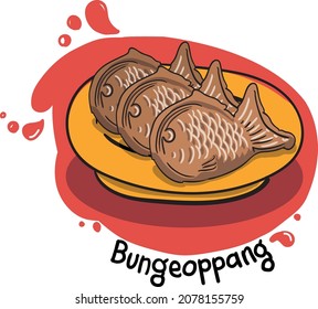 The delicacy of Korean food tempts the taste buds. Bungeoppang.