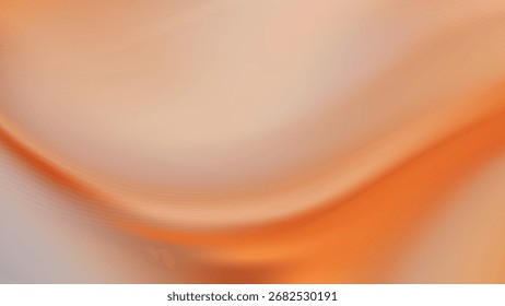 Um fundo abstrato delicado com suaves, cremosos damasco e ondas de pêssego. 