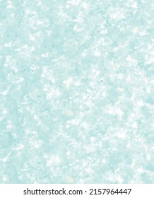 Delicate Abstract Painting Style Vector Layout. Light Blue Paint Stains on a White Background. Pastel Color Stains and Splatter Print ideal for Layout, Cover.