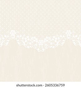 Delicate antique lace style background, vector illustration