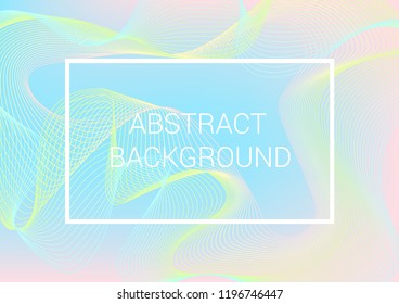 Delicate background with pastel tones. Pink and blue mix. Template with lines for covers, templates, flyers.
