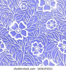 Delicado fondo. Patrón sin problemas. El adorno floral de papel para la decoración de bodas. Flores de textura elegantes para la plantilla de diseño, celebración, invitación, fondos de paredes, cubiertas, tarjetas, impresiones. Vector 