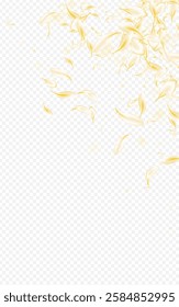 Delicate Blossom Tender Vector Transparent Background. Beige Summer Flower Illustration. Gold Rose Flying Cover. White Lotus Beauty Pattern. Spring Sakura Design.