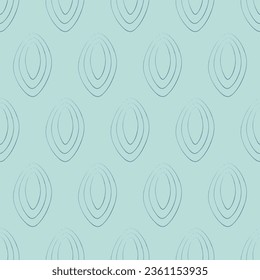 Feiner, blauer abstrakter Hintergrund. Nahtloses Muster. Vektorgrafik im modernen Stil.