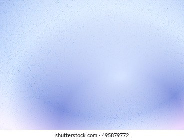 Delicate blue vector background with small speckles