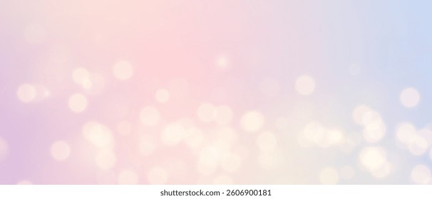 
Delicate bokeh background.Blurred bokeh lights.Beautiful bokeh decoration