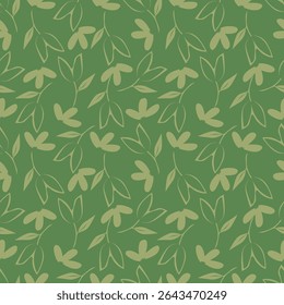 Delicate Chintz Romantic Meadow Wildflowers Vector Seamless Pattern. Cottagecore Garden Flowers and Foliage Print. Homestead Bouquet. Farmhouse Background