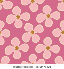 Delicate Chintz Romantic Meadow Wildflowers Vector Seamless Pattern. Cottagecore Garden Flowers and Foliage Print. Homestead Bouquet. Farmhouse Background