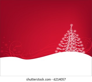 Delicate Christmas tree