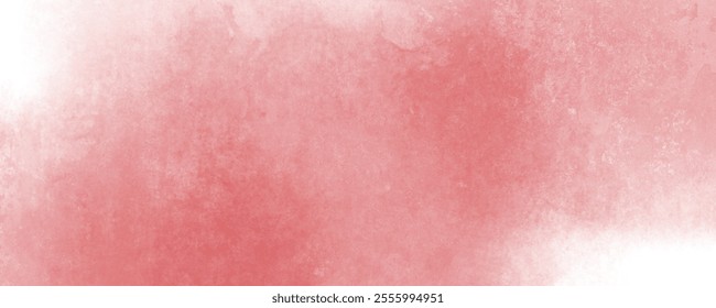 Delicate and Cloudy Watercolor Texture Featuring Warm Red and Pink Blends with a Faded, Vintage Artistic Charm for Unique Projects

