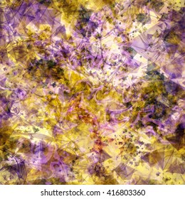 Delicate crystal surface with wavy lines. Abstract seamless pattern.