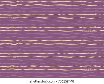 Delicate curved stripes vertical lines vector shirt pattern. Thin intersecting and parallel bent lines, curve wavy ribbons clothing textile.  Wavy stripes ripple fabric texture swathes design.