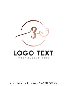 A delicate, elegant and flowing handwritten letter type Z logo template,Vector logo for business and company identity 