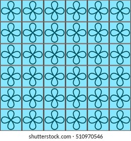 Delicate elegant seamless vector background. Oriental flower style.