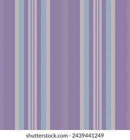 Tejido delicado textil vertical, fondo de póster vector sin fisuras. Líneas contemporáneas patrón textura raya en color pastel y claro.