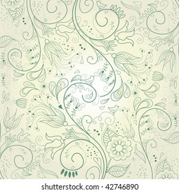 delicate floral background