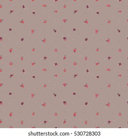 Delicate floral background. Pink, small