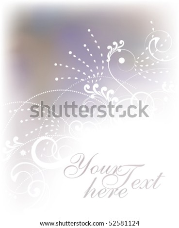Delicate floral background. Vector illustration.