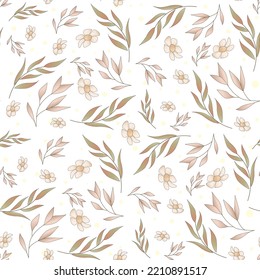 delicate floral and floral pattern. background or texture