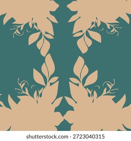 Delicate floral pattern for children s fabric. used in Clothes and Fashion creation.