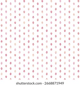 Patrón floral delicado en tonos rosados y melocotón para el diseño textil o decoración de papel de embalaje elegante