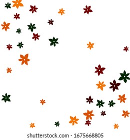 Delicate Floral Pattern with Simple Small Flowers for Greeting Card or Poster. Naive Daisy Flowers in Primitive Style. Vector Background for Spring or Summer Design.
