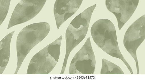 Delicate floral pattern with slight outlines of leaves, slightly reminiscent of relief.