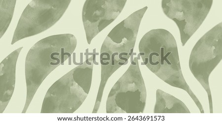 Delicate floral pattern with slight outlines of leaves, slightly reminiscent of relief.