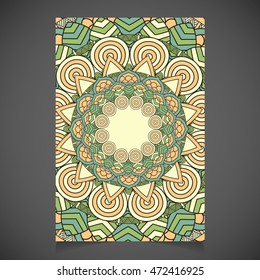 delicate floral pattern. Vector background. Card or invitation. Vintage decorative elements. Hand drawn background. Islam, arabic, indian, ottoman motifs.