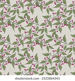 Delicate floral pattern for your design