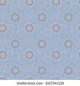 delicate floral seamless pattern