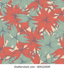 Delicate floral seamless pattern.