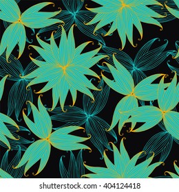 Delicate floral seamless pattern.