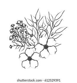 delicate flower icon image 