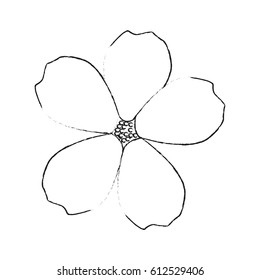 delicate flower icon image 
