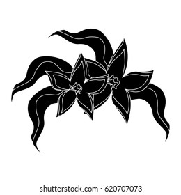 delicate flower icon image 