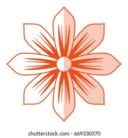 delicate flower icon image