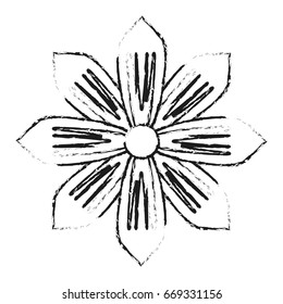 delicate flower icon image
