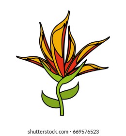 delicate flower icon image