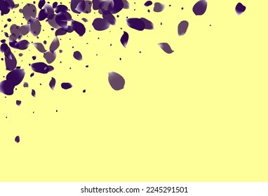 Feiner floraler Nachtvektorgelber Hintergrund. Magenta Blossom Textur. Hintergrund des gelben Geranfalles. Schönes Tulip Tender Muster.