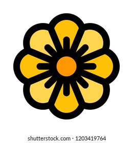 Delicate flower petals