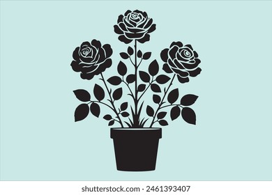 Delicate flower vector artwork beautiful celebration