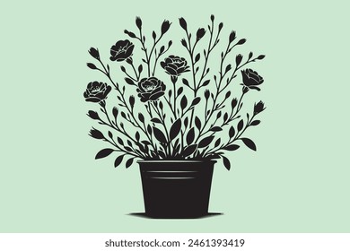 Delicate flower vector artwork beautiful celebration