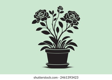 Delicate flower vector artwork beautiful celebration