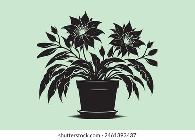 Delicate flower vector artwork beautiful celebration